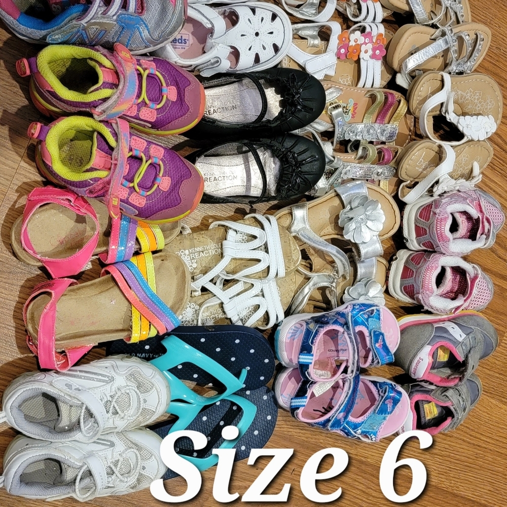 18 Pairs Little Girls Sz 6